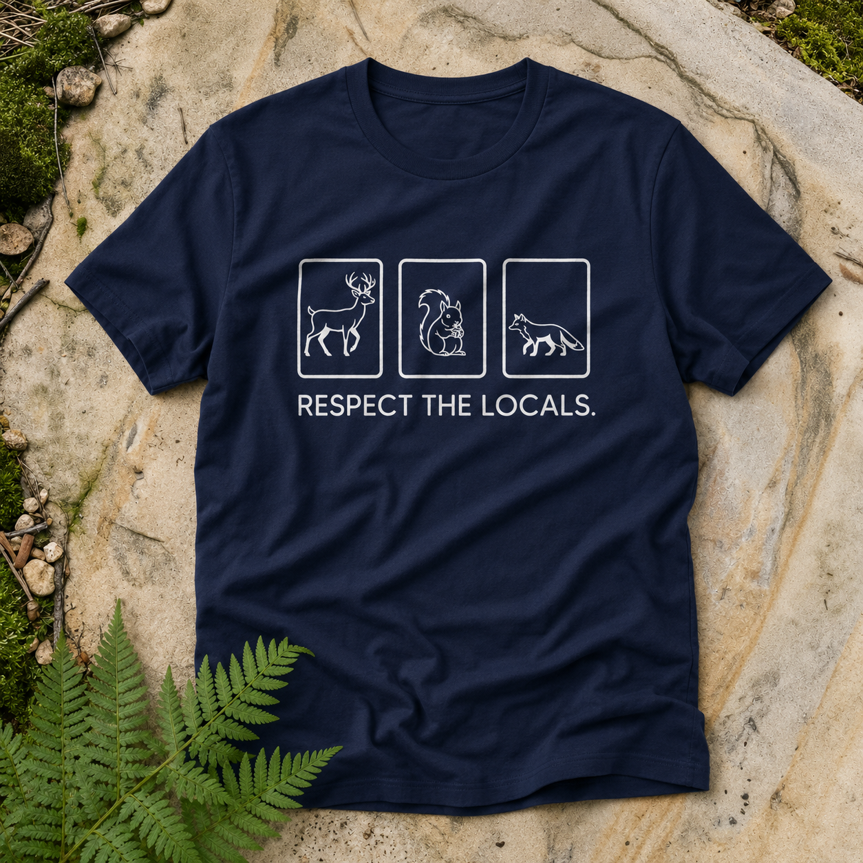 Respect The Locals - Woodland