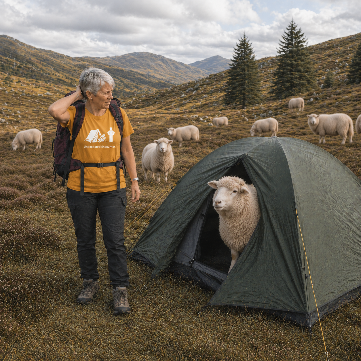 Unexpected Encounter Sheep