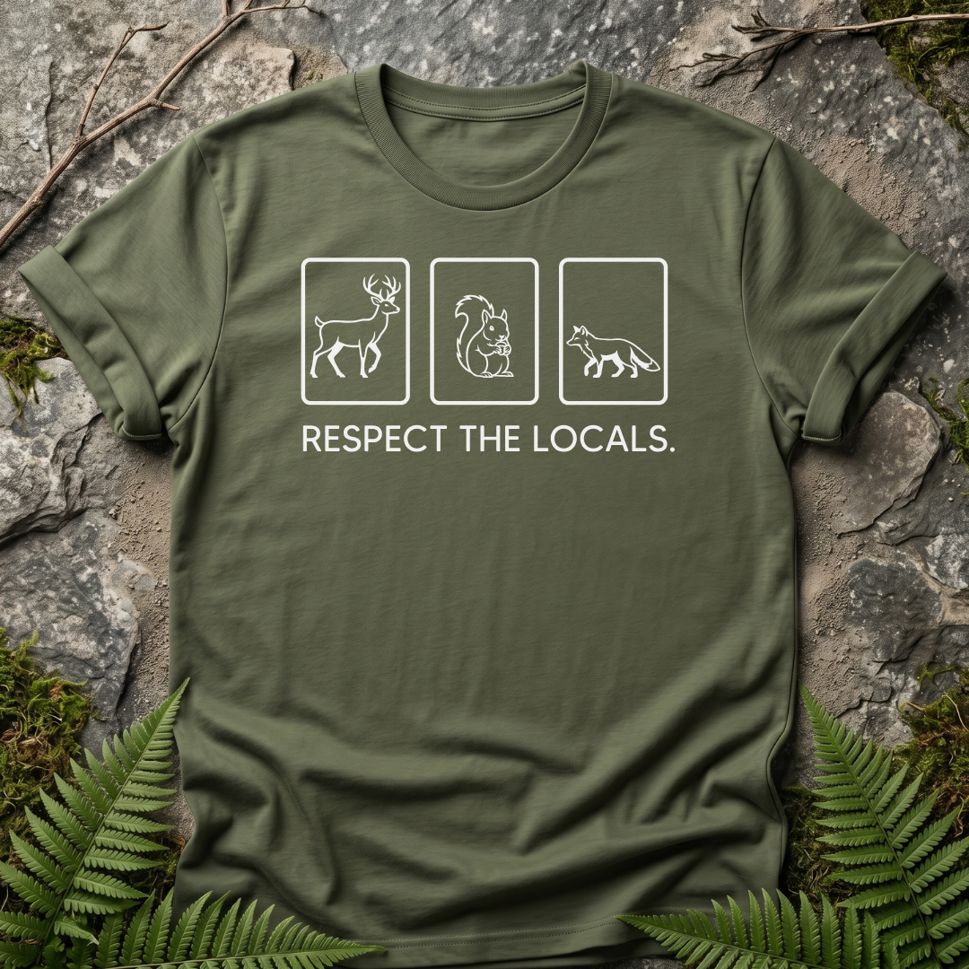 Respect The Locals - Woodland